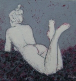 dos nu allongé 40x40