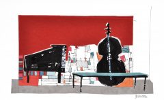 D'après "Le concert" Nicolas de Staël 1955