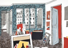 D'après "L'atelier d'artiste" de Raoul Dufy